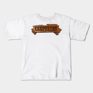 Carpenter carpenter carpenters craftsman saws Kids T-Shirt